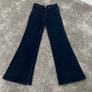 LC Lauren Conrad Dark Blue Flare Jeans